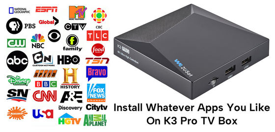WE2U Sat K3 Pro IPTV Box Android Enjoy Sports OEM With No Monthly Fee